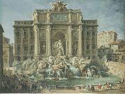 Fountain of Trevi, Rome Giovanni Paolo Pannini